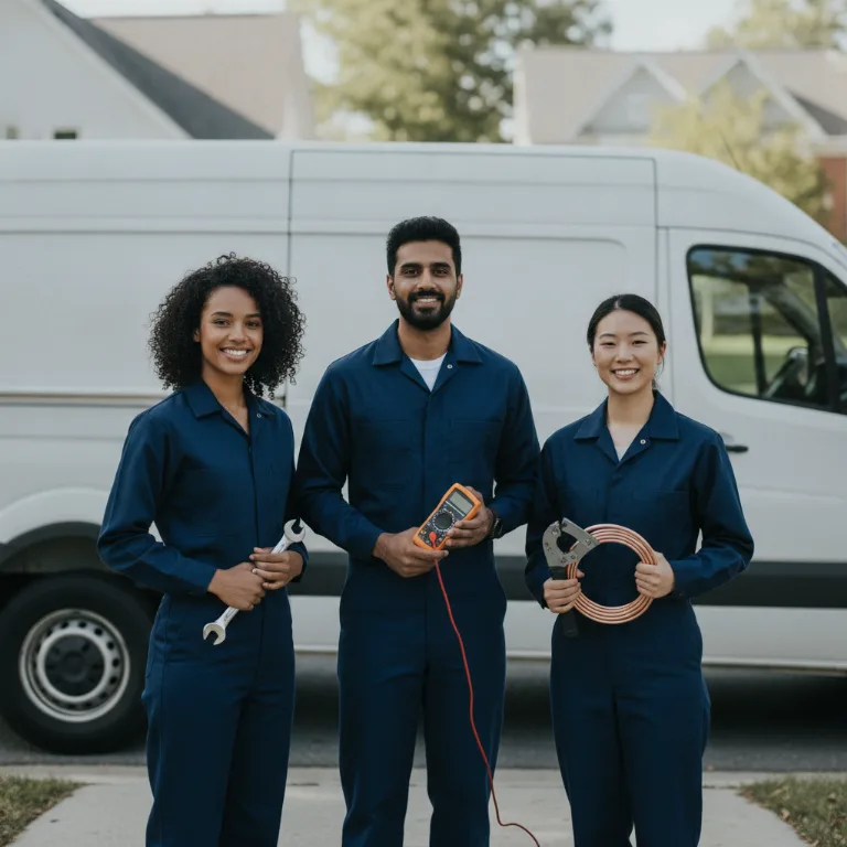 HVAC team in Fort McMurray
